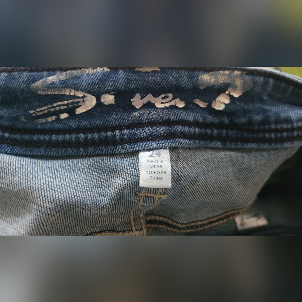 Seven7 Plus Sz 24 Jeans - Picture 6 of 8